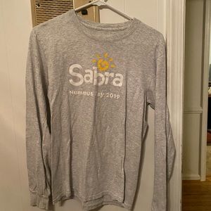 sabra long sleeve tee